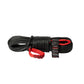 SaberPro - Black Winch Extension Ropes With Red Sheath Eyes