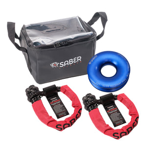 Ezy-Glide 12,500 WLL Recovery Ring , Bag & Twin Sheath Soft Shackles