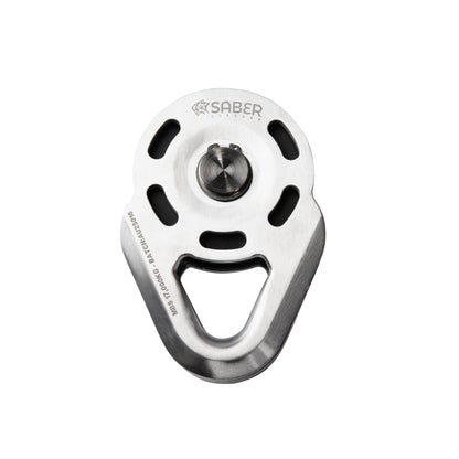 Saber Super Light Snatch Block with steel pulley wheel