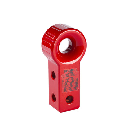 Saber Aluminium Recovery Hitch - Prismatic Red