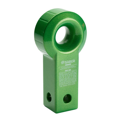 Saber Aluminium Recovery Hitch - Prismatic Green