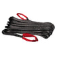 SaberPro - Black Winch Extension Ropes With Red Sheath Eyes
