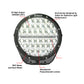 Saber 9" Driving Light - Spot Beam