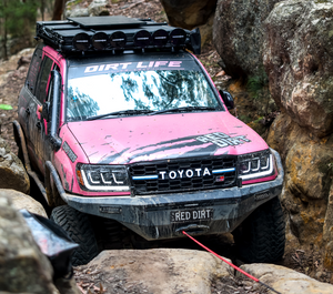 Saber Double Braided Winch Rope - 30M - 8,000KG - Black