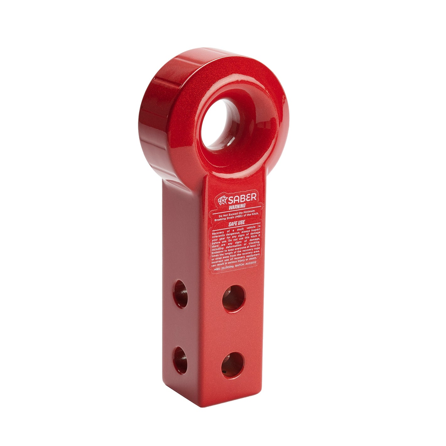 RECOVERY HITCH EXT RED