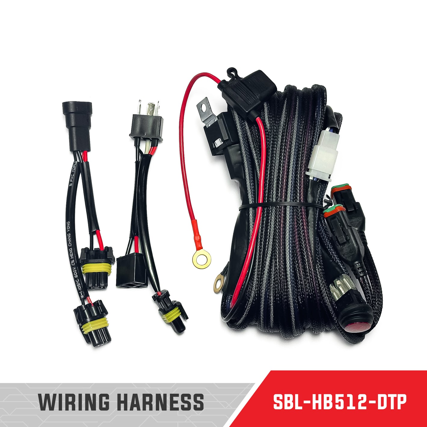Universal Driving Light Wiring Harness Suits Pair Driving Lights