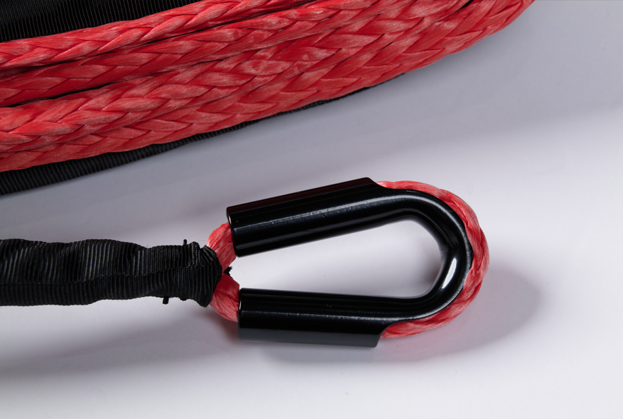 Saber 9000kgs 28m Winch Rope - Single Braid