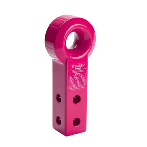 Aluminium Rope Friendly Recovery Hitch  (Extended)- Pink