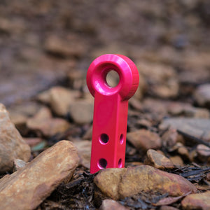 Aluminium Rope Friendly Recovery Hitch  (Extended)- Pink